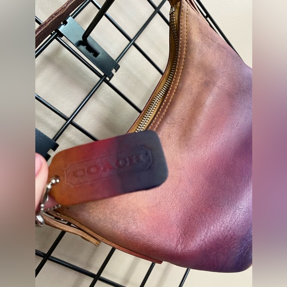 Recycled Riot Coach sunset gradient Legacy baguette, very y2k, lovely patina. - Picture 2 of 10